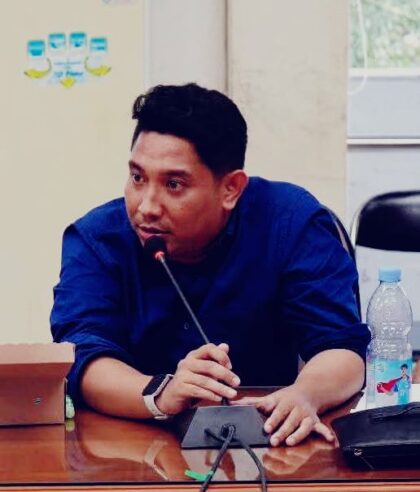 Foto: Ade Mudhita, Ketua MKGR Sumbawa